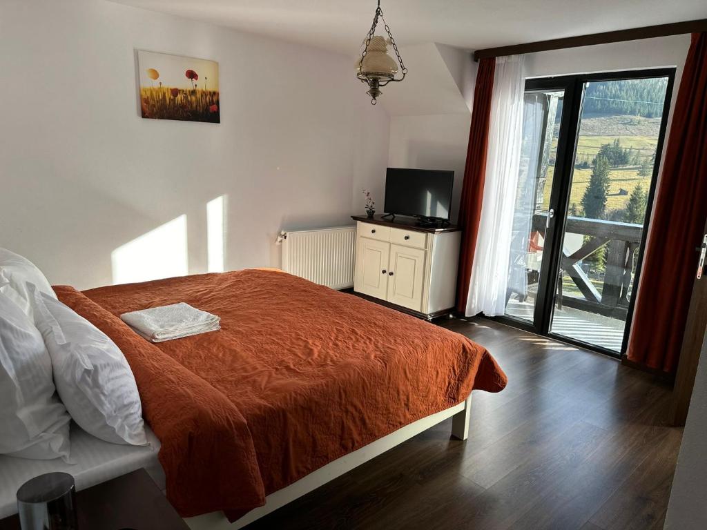 Conacul Munții Bucovinei - Habitación Doble Presupuestar