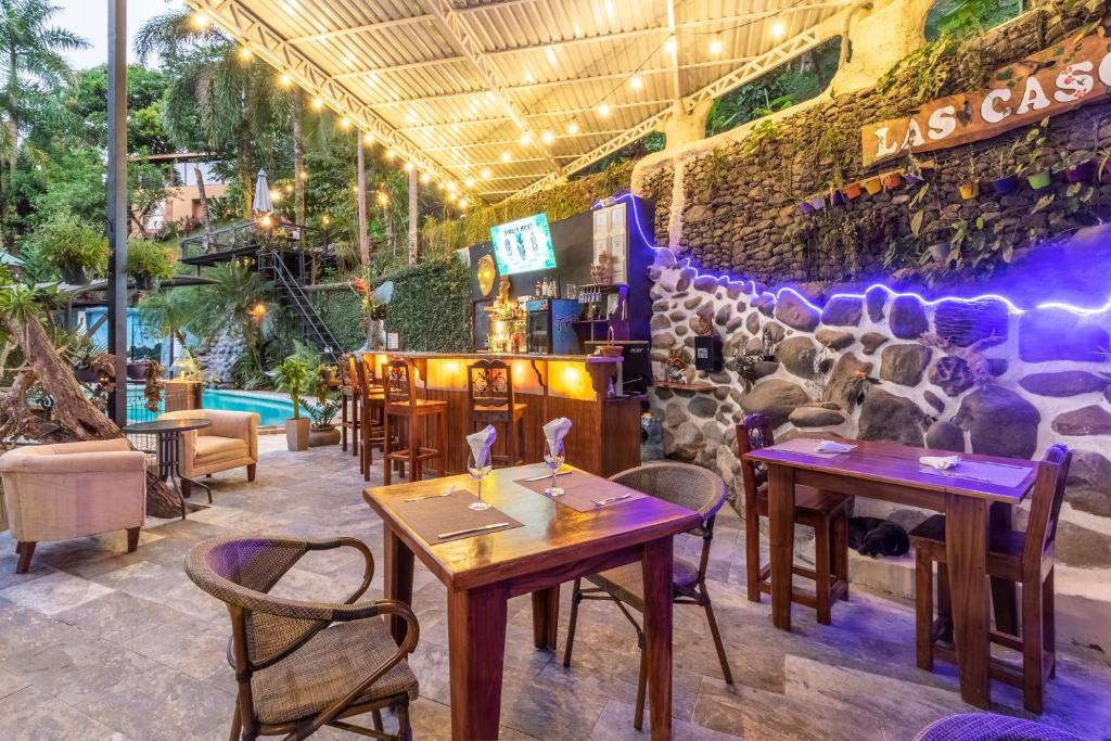 Posezení v ubytování Boutique Hotel Las Cascadas