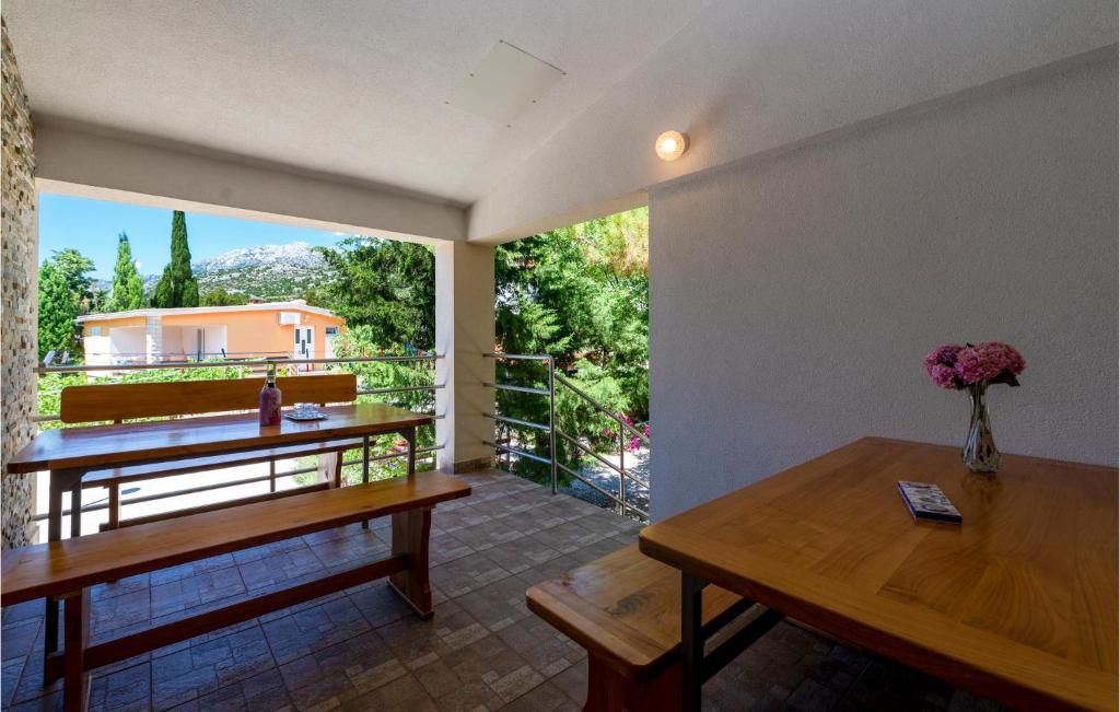 Balkón alebo terasa v ubytovaní Holiday Home Don Ante Adzije Iii