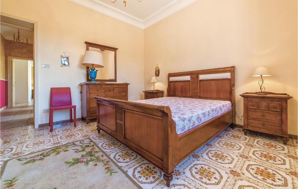 Łóżko lub łóżka w pokoju w obiekcie Villa Gaia