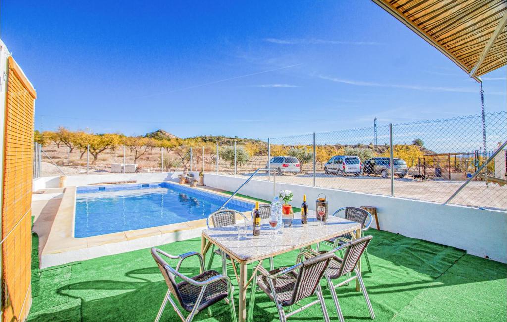 Bazén v ubytování Parque Natural En Jumilla nebo v jeho okolí