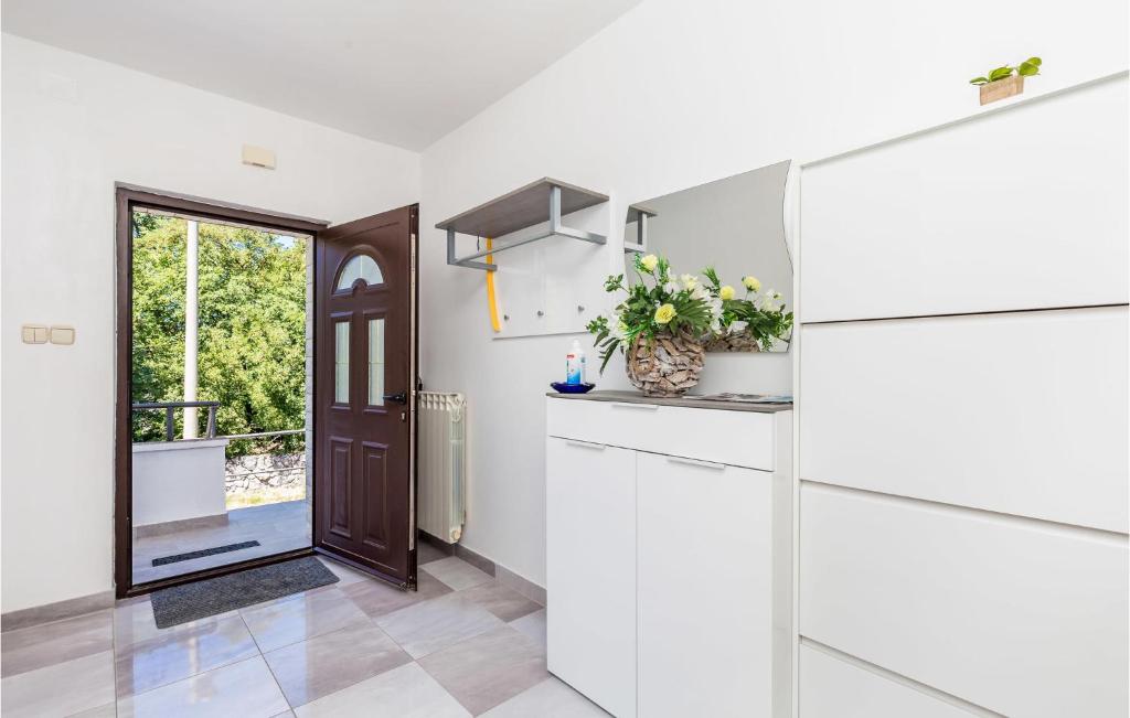 Kuchyňa alebo kuchynka v ubytovaní Stunning Apartment In Rijeka
