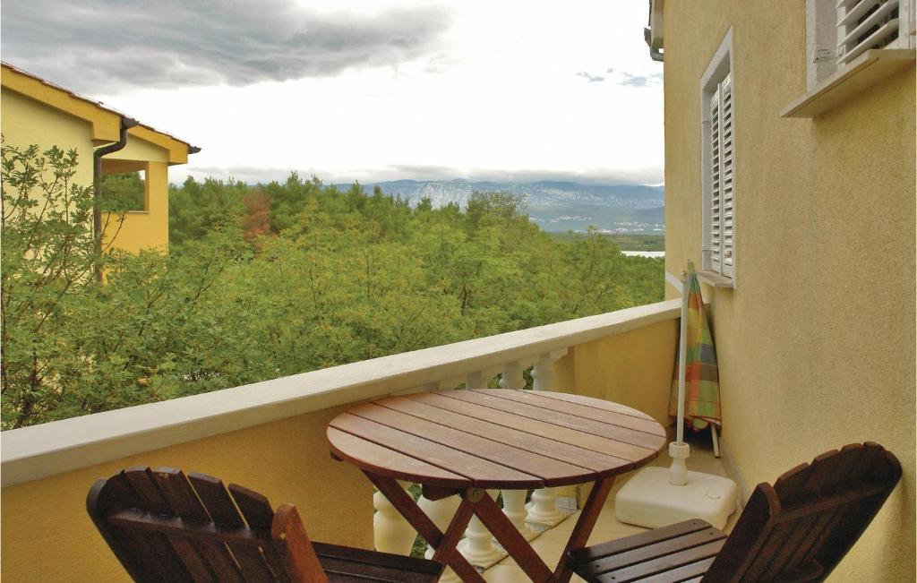 Balkón nebo terasa v ubytování Beautiful Apartment In Malinska
