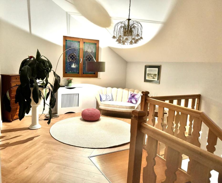 Istumisnurk majutusasutuses Haus Belli