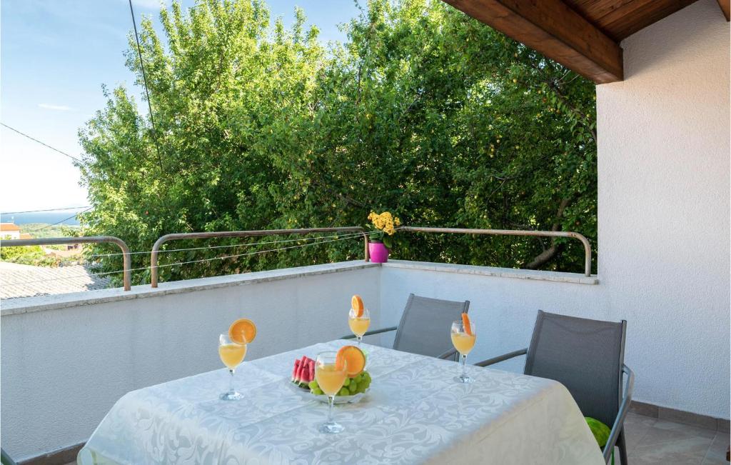 Balkón nebo terasa v ubytování Pet Friendly Home In Peruski With Wifi