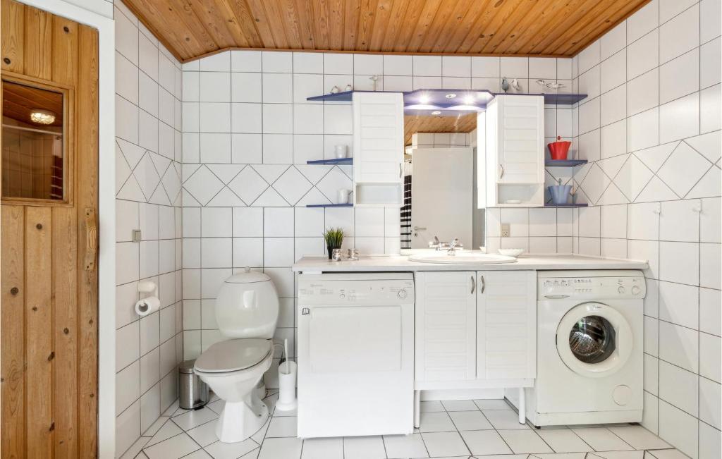 Koupelna v ubytování Holiday Home Harald Jensens Vej