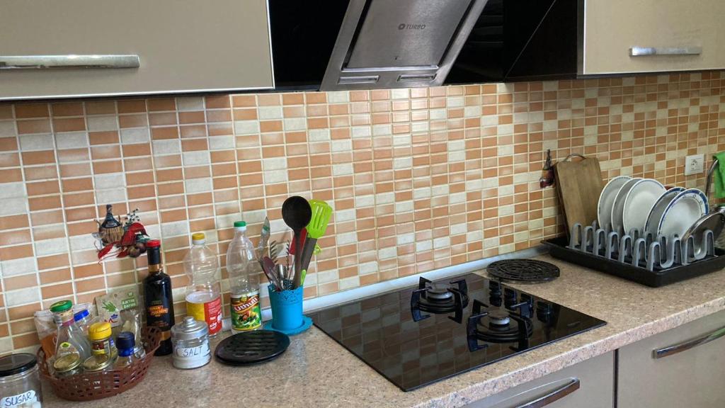 Cucina o angolo cottura di Blissful Hostel
