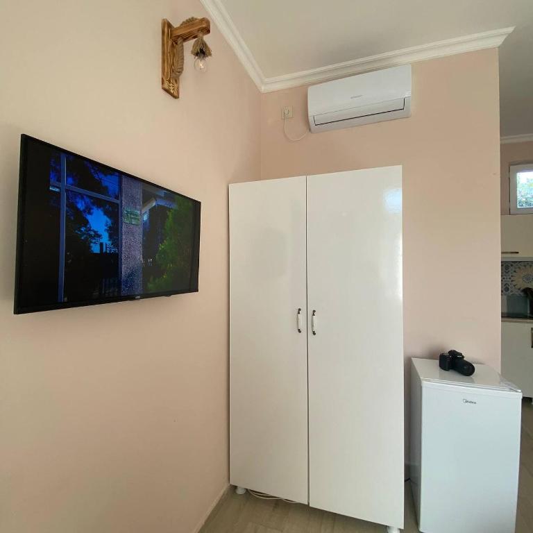 Kuchyň nebo kuchyňský kout v ubytování Guest House Deme
