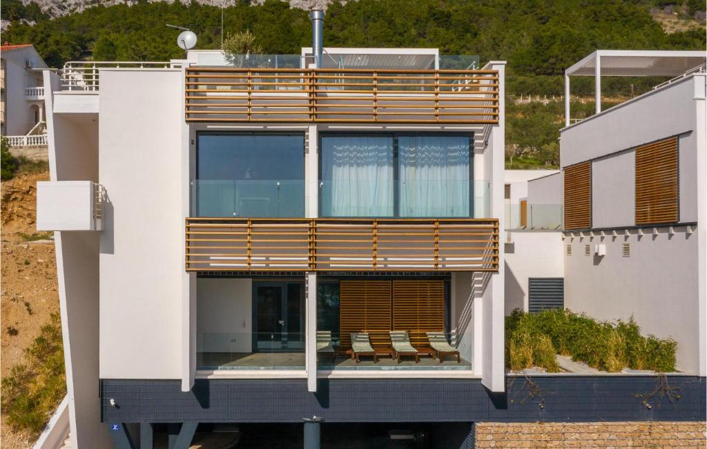 Balkón alebo terasa v ubytovaní Cozy Home In Omis With Sauna