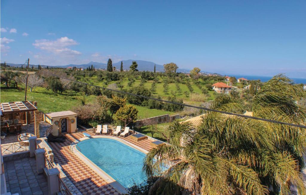 The swimming pool at or close to Amazing Home In Koroni With Jacuzzi