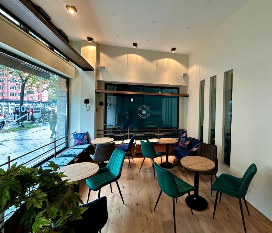 Posezení v ubytování Coffee Inn Hostel Berlin