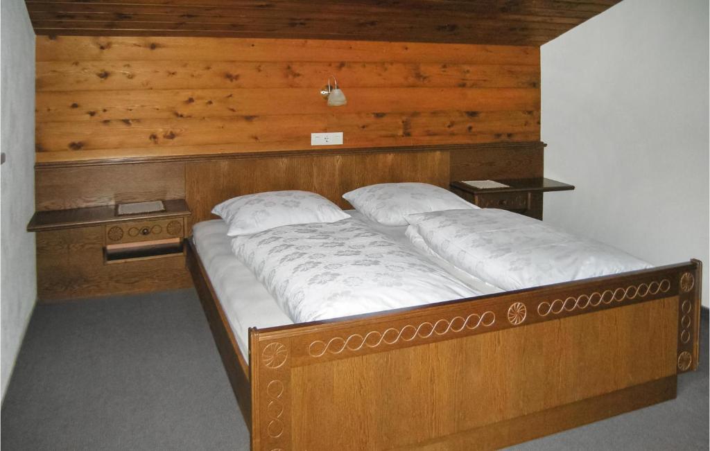 Łóżko lub łóżka w pokoju w obiekcie Ansprechende Ferienwohnung