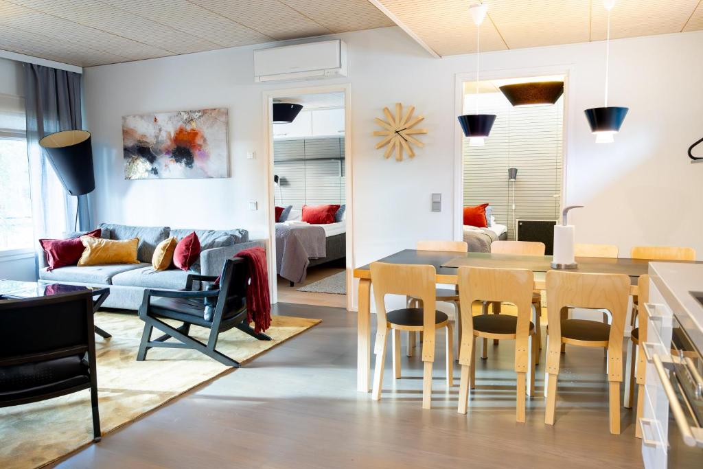 Et opholdsområde på Kaisantien Villa Otsot