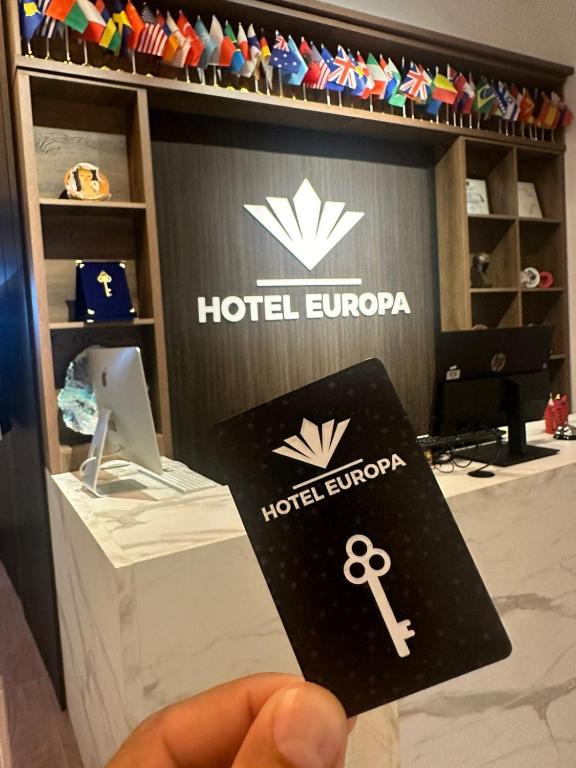 Certifikát, hodnocení, plakát nebo jiný dokument vystavený v ubytování Hotel Europa Prishtina