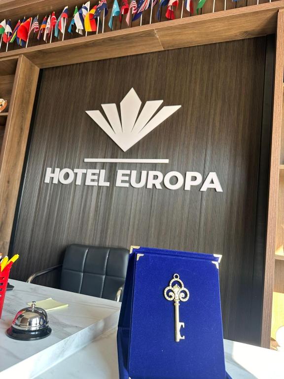 Certifikát, hodnocení, plakát nebo jiný dokument vystavený v ubytování Hotel Europa Prishtina