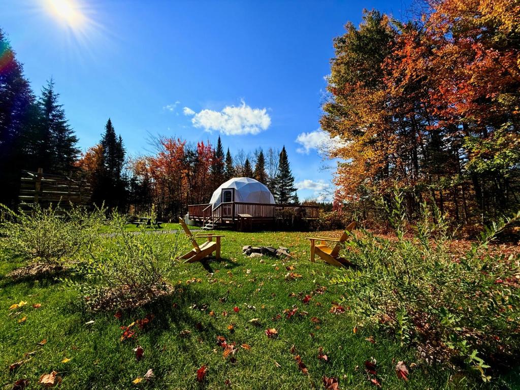 Zahrada ubytování Vallée Jeunesse Québec