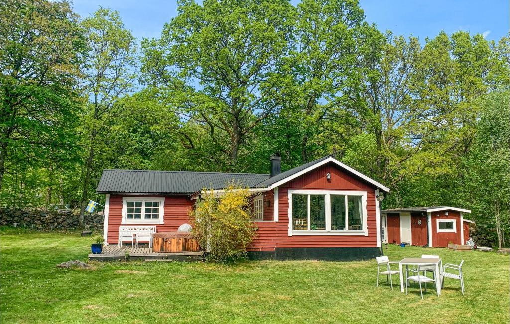 Zahrada ubytování 3 Bedroom Beautiful Home In Markaryd