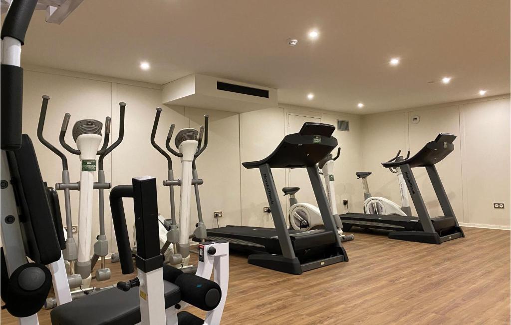 Posilňovňa alebo fitness centrum v ubytovaní Nice Apartment In Saint-Affrique