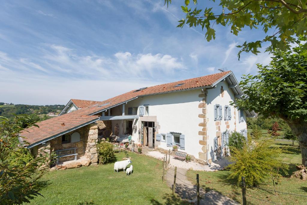 Budova, kde se bed and breakfast nachází