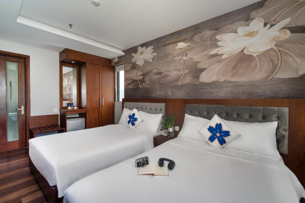 Phòng Deluxe 2 Giường Đơn Nhìn Ra Biển