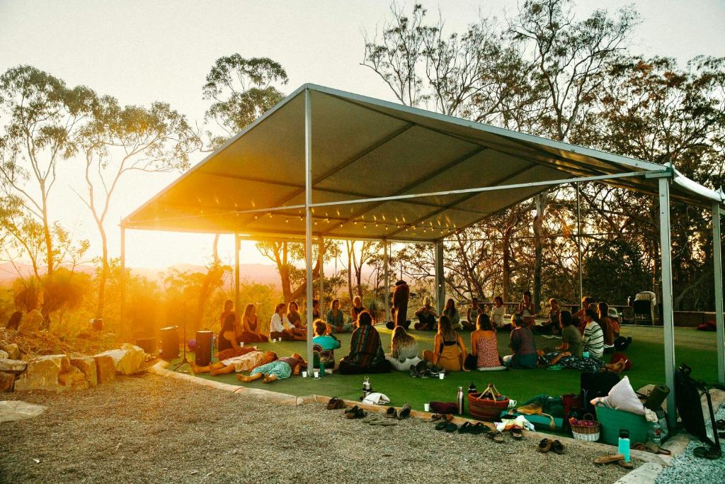 Zahrada ubytování 1770 Eco Camp