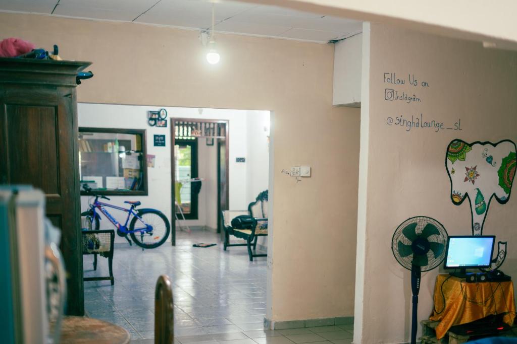 Fitness centrum a/nebo fitness zařízení v ubytování Hostel Singha Lounge