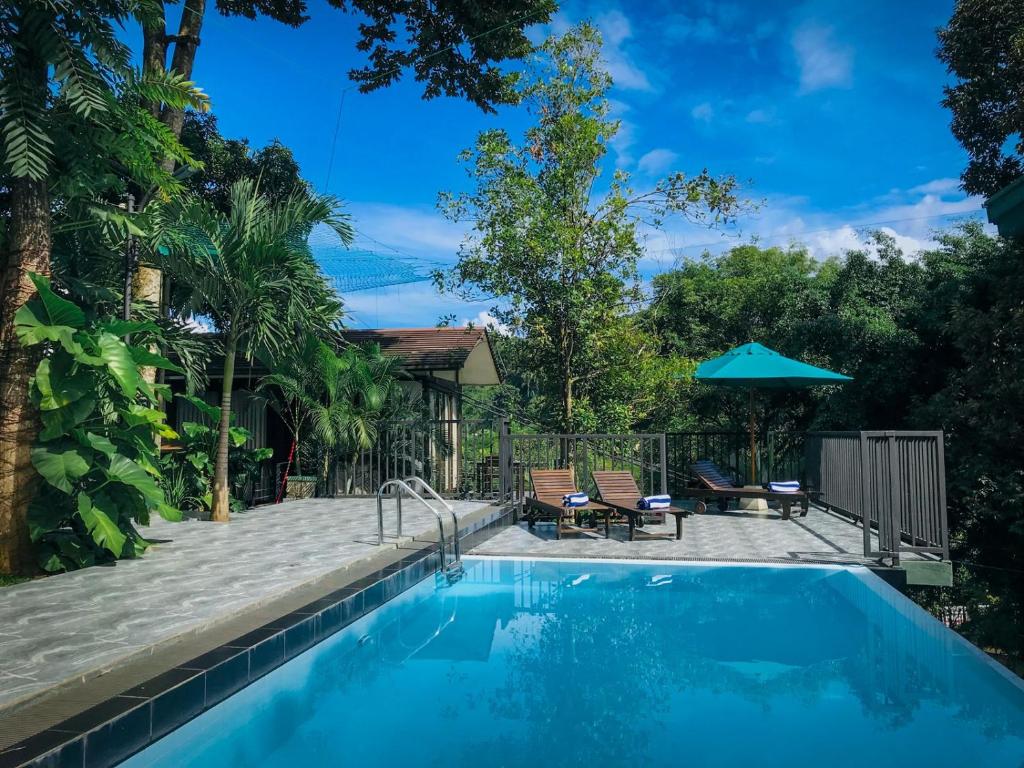 Bazén v ubytování Hotel Yo Kandy nebo v jeho okolí