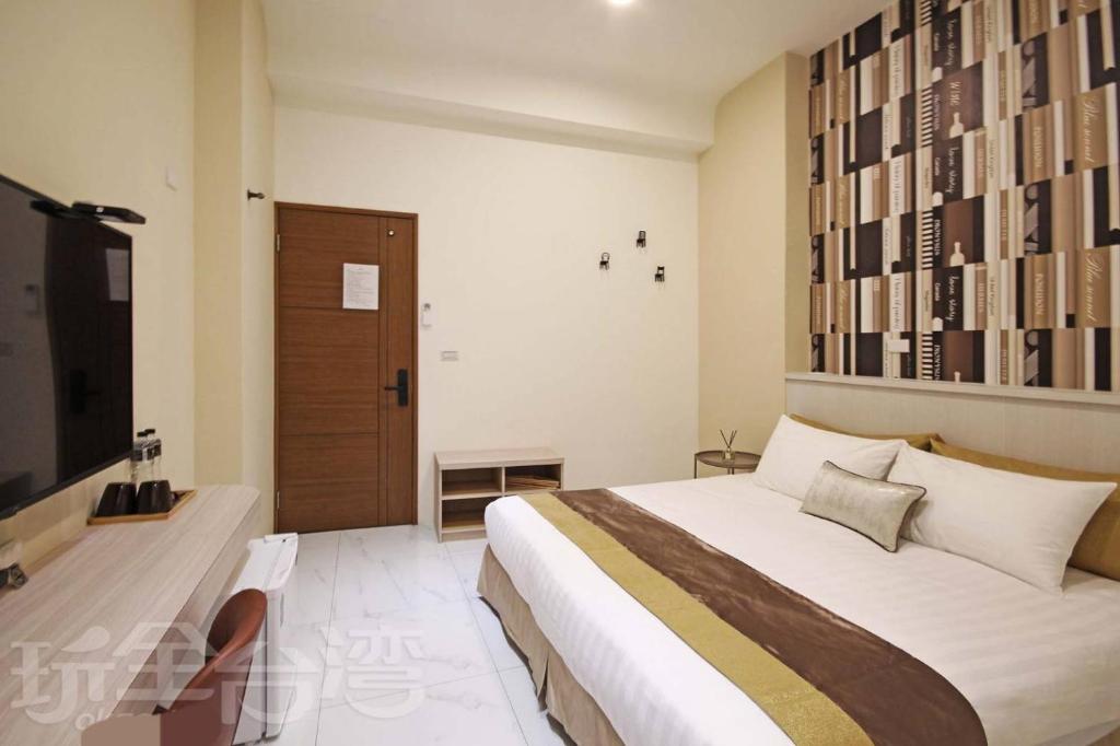 Postel nebo postele na pokoji v ubytování Station Sea B&B