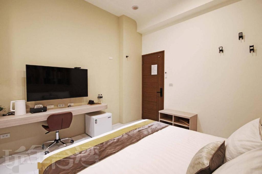 Postel nebo postele na pokoji v ubytování Station Sea B&B
