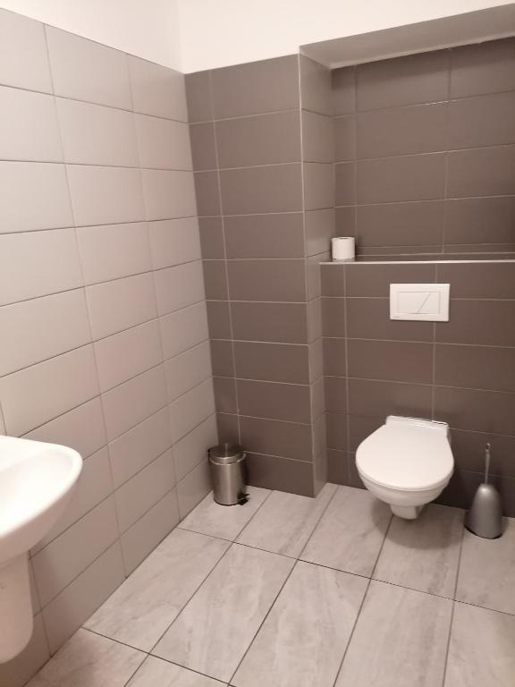 Koupelna v ubytování Chata Roudny