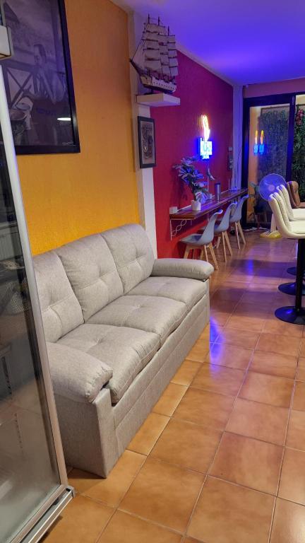 Posezení v ubytování Dikachaya Hostel