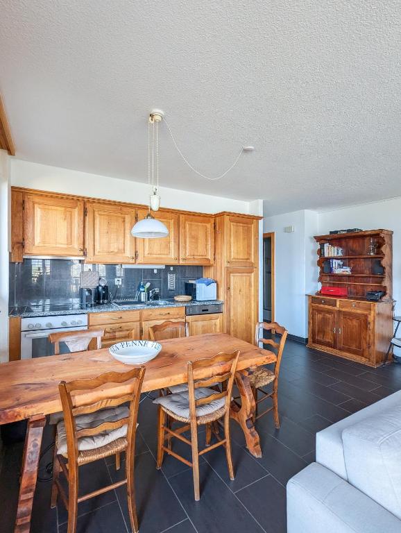 Apt Veysonnaz avec terrasse et vue imprenable - Resim 15