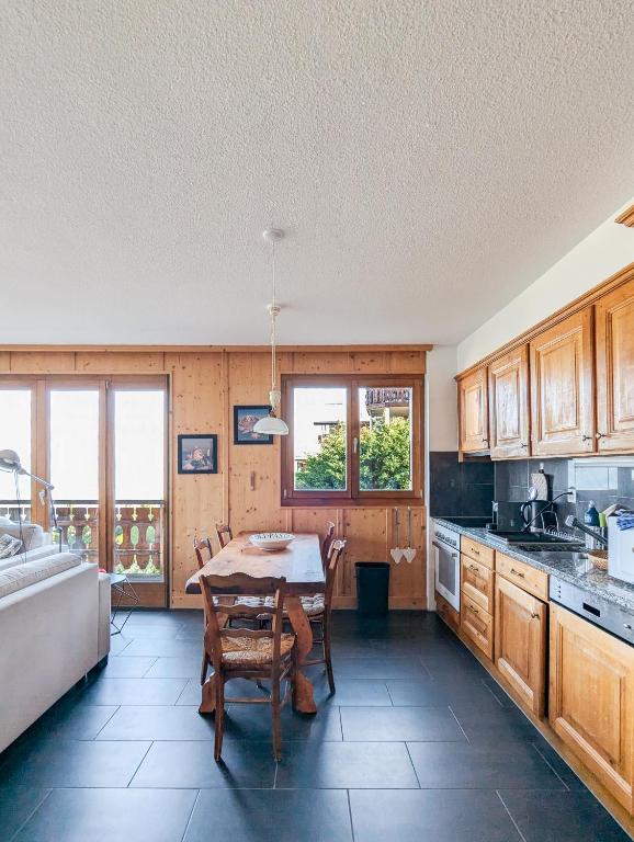 Apt Veysonnaz avec terrasse et vue imprenable - Resim 25