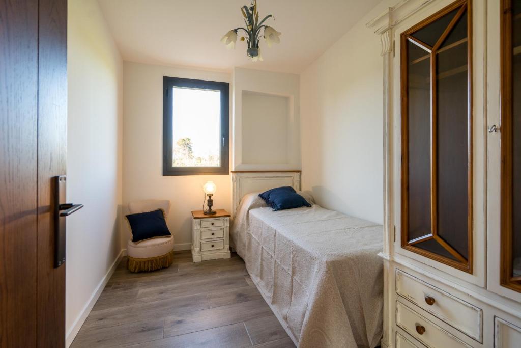 Cama o camas de una habitación en MASIA CLOTATS