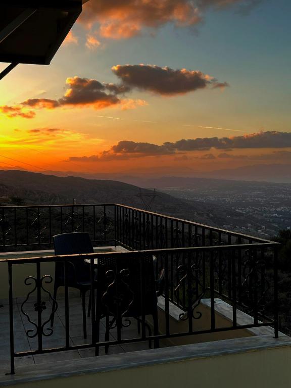 The sunrise or sunset as seen from Az apartmant or nearby