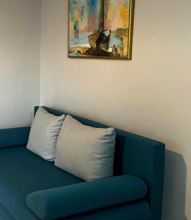 A seating area at Panos Village