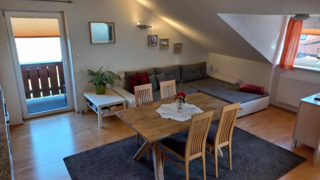 Posezení v ubytování Apartment Feichtner