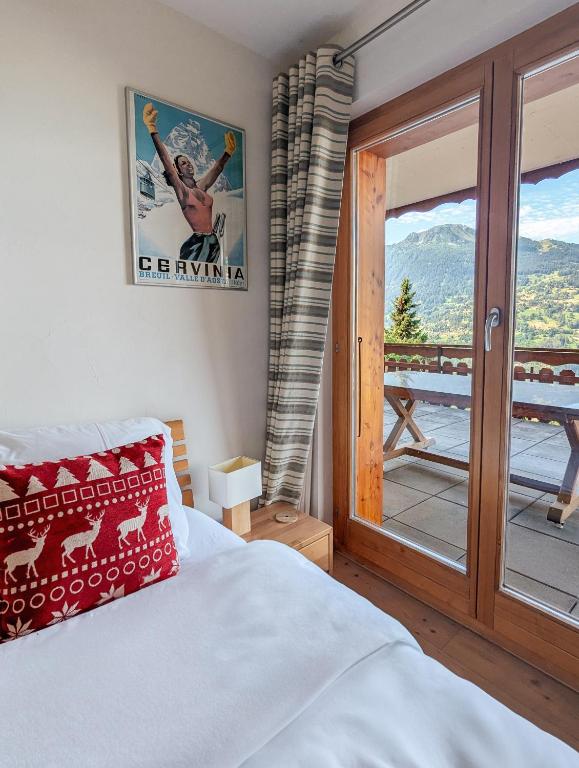 Paisible apt cheminée, terrasse, jardin, vue époustouflante - Resim 18