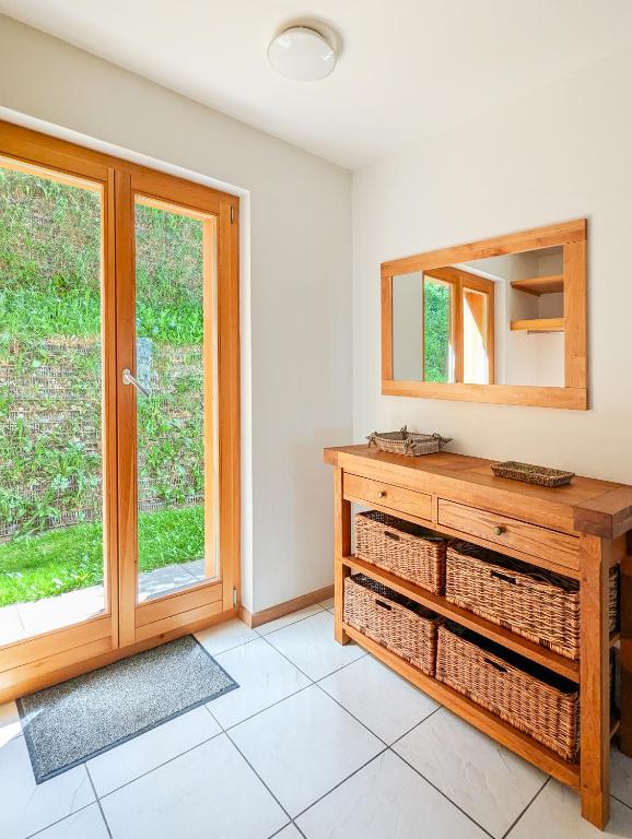 Fotografie z fotogalerie ubytování Paisible apt cheminée, terrasse, jardin, vue époustouflante v destinaci Veysonnaz