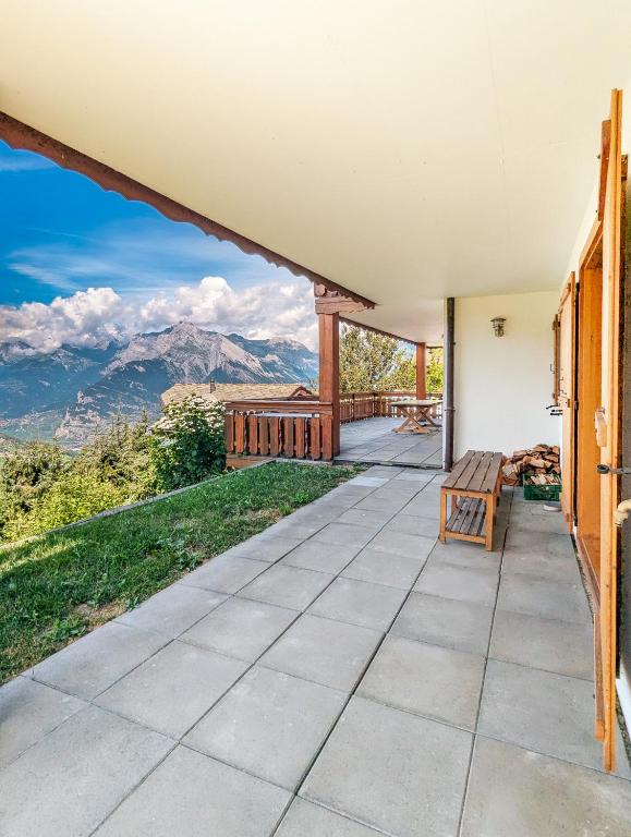 Paisible apt cheminée, terrasse, jardin, vue époustouflante - Resim 28