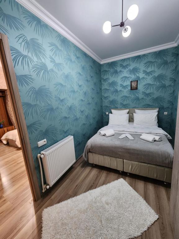 Postel nebo postele na pokoji v ubytování Hotel bereka