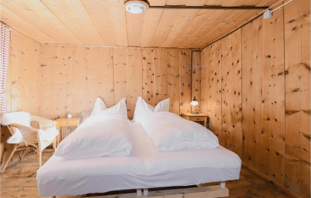 Postel nebo postele na pokoji v ubytování Ferienhaus Mit Sauna