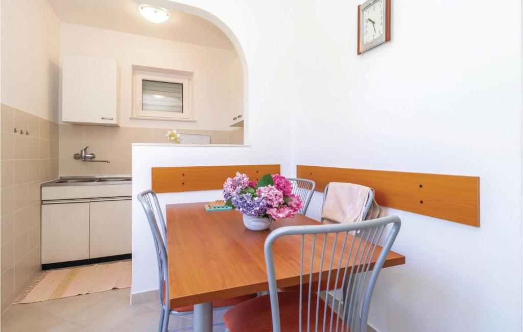 Kuchnia lub aneks kuchenny w obiekcie Lovely Home In Klenovica With Kitchen