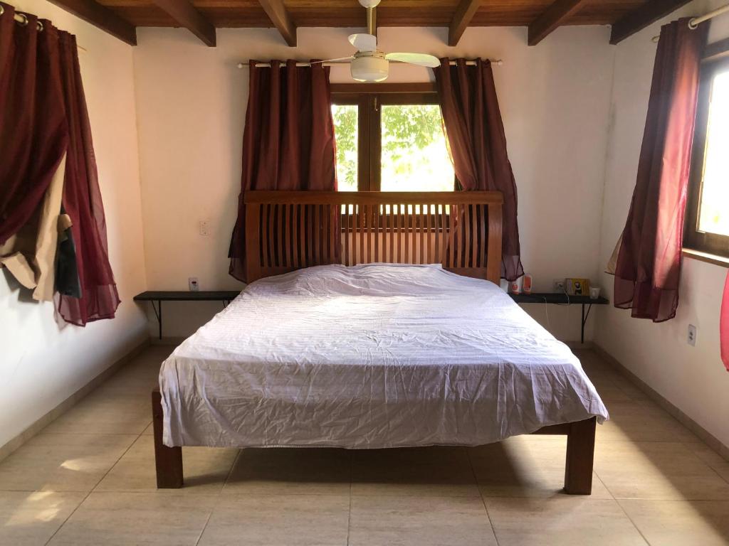 Postel nebo postele na pokoji v ubytování Alecrim Hostel e Pousada