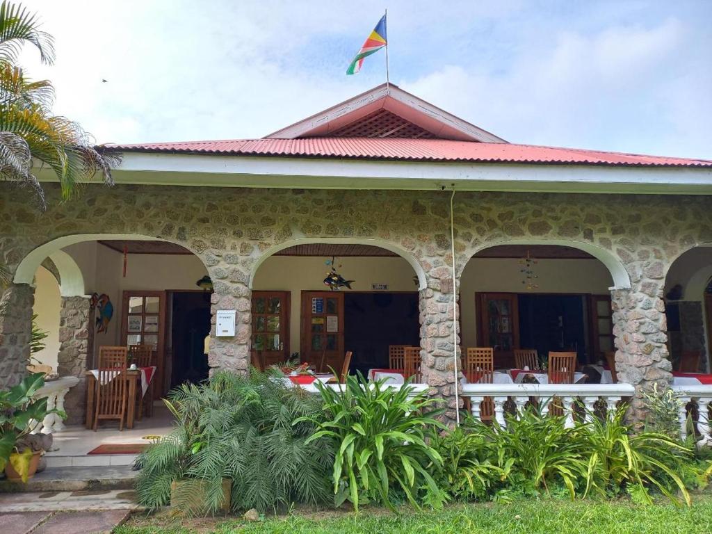 Zahrada ubytování Villa Rafia