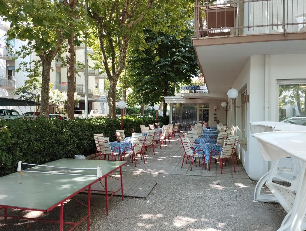 A balcony or terrace at Hotel Irene