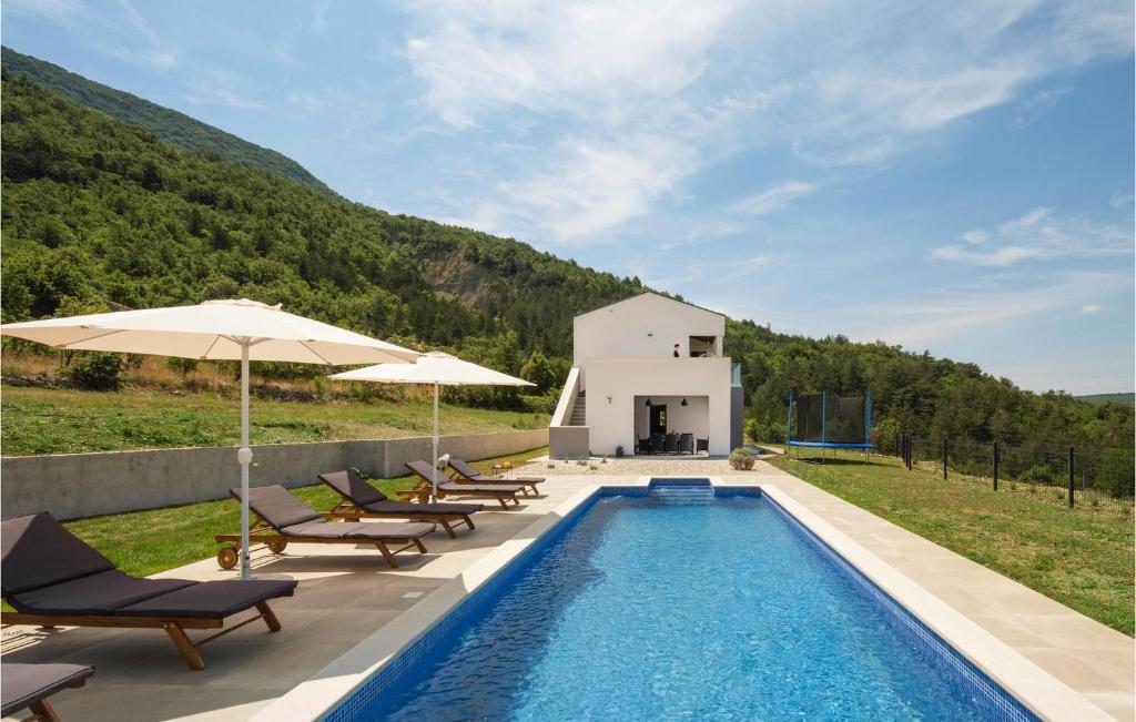 Πισίνα στο ή κοντά στο Villa Tramonto