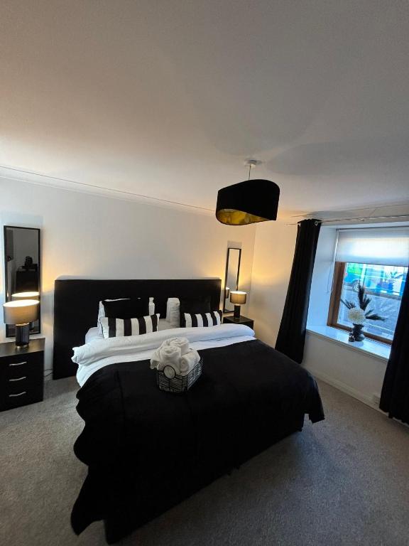 Postel nebo postele na pokoji v ubytování Eden Rooms Peterhead
