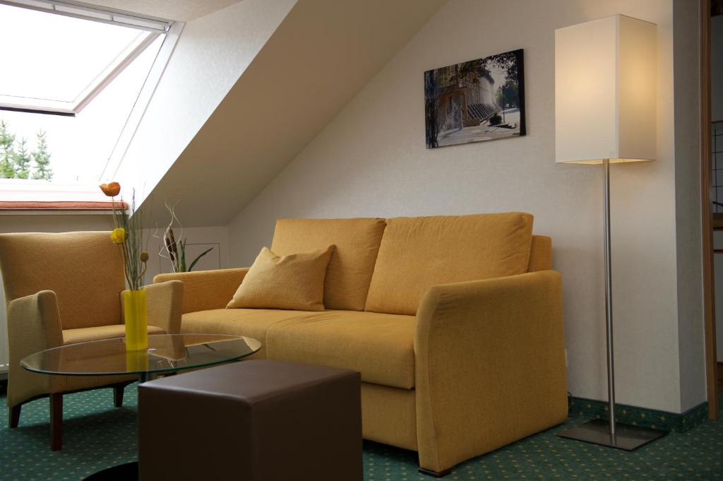 Posezení v ubytování Hotel Noltmann-Peters