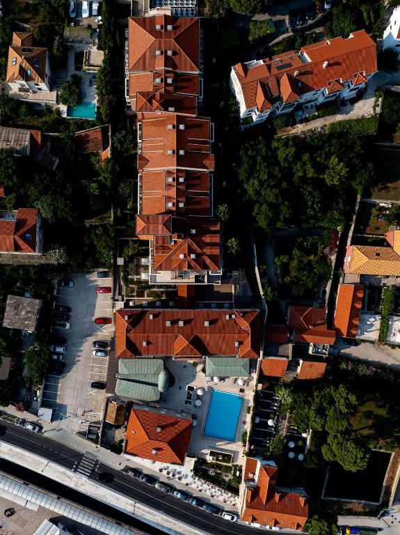 Letecký snímek ubytování Hotel Lapad
